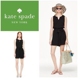 Kate Spade Black Romper